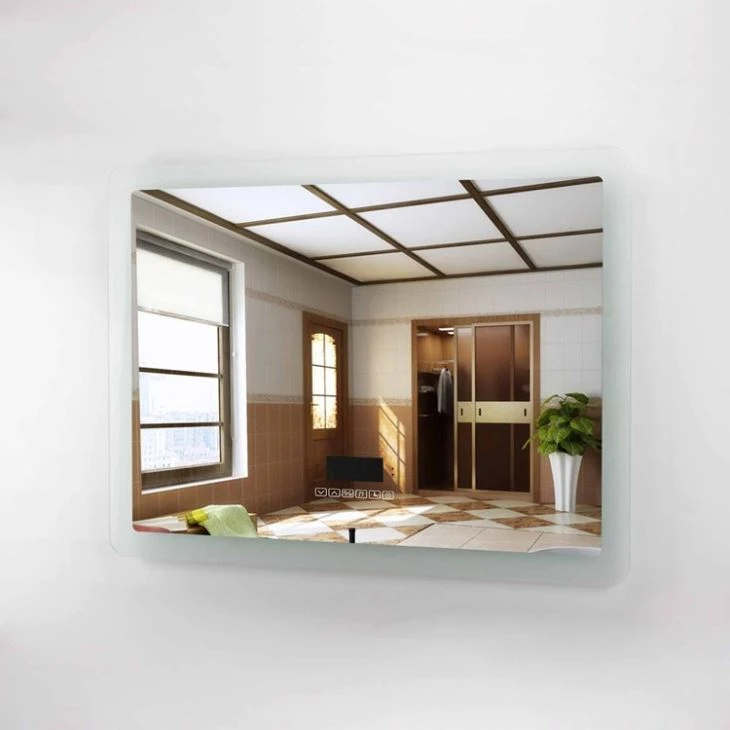led mirror with bluetooth speakers 3
