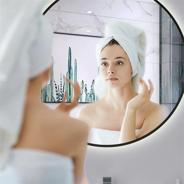 makeup frameless mirror