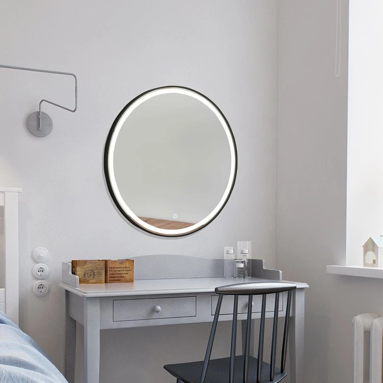 Black Frame Led Mirror